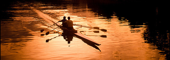 Melb_Rowers_Sunset