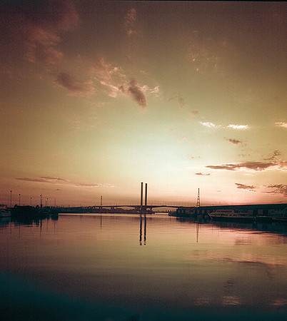 Bolte Bridge at sunset