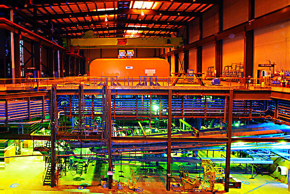 Interior: power generation plant